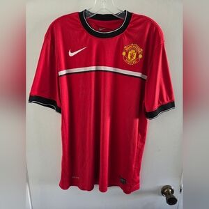 Nike Red Manchester United Men's Shirt